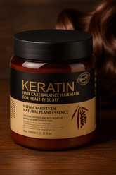 🌿✨Keratin Hair Care Balance Mask — Restore, Smooth & Shine Naturally